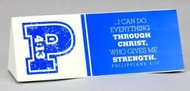 Plaque - P 4:13 I Can Do Everything Through Christ Who Gives Me Strength
