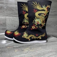 Drama Sichuan Drama Face-Changing Shoes Emperor Dragon Boots Costume Shoes cosplay Official Boots Em