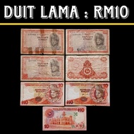 Old Notes/Duit Lama : rm10