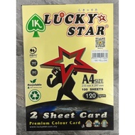 LUCKY STAR A4 YELLOW