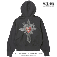 SCULPTOR® เสื้อฮูดดี้ Beaded Saint Hoodie Zip-Up