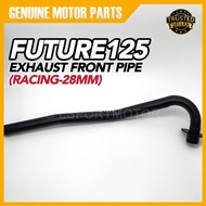 28MM π₯ HONDA FUTURE 125 EXHAUST FRONT PIPE (RACING-28MM) EKZOS MUFFLER PIPE NECK DEPAN FUTURE125 MOD