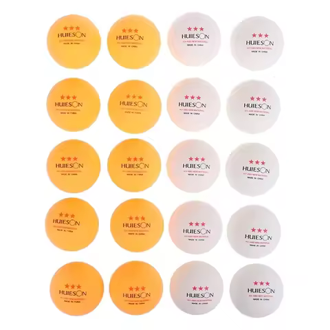 10pcs Table Tennis Ball 40+mm Diameter 2.8g 3 Star ABS Plastic Ping Pong Balls