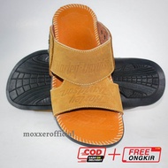 Sandal Slop Kulit Hurley Davidson