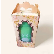 SOUVENIR BOX 8x8x15 CREAM (RABBIT BOTTLE)