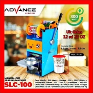 Advance Manual Cup Sealer Mesin Press Gelas Minuman SLC-100 original 12 sampai 22 oz gelas besar