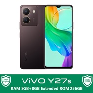 vivo y27s ram 8 128GB Vivo RAM 6+6GB Extended ROM 128GB NFC 8/256 Hp Vivo terbaru 2024 ori 100% Original Bisa COD