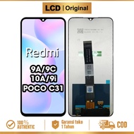 LCD Redmi 9A -Redmi 9C /Redmi 10A - Xiaomi POCO C31 TOUCHSCREEN Asli Original