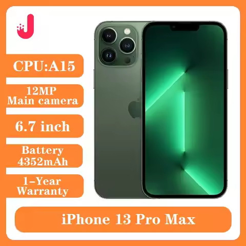 Unlocked Apple iPhone 13 Pro Max 6.7" OLED 128GB 256GB ROM A15 IOS Face ID 5G Mobile Phones iPhone 1