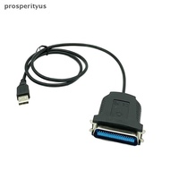[Prs] USB to Parallel Printer Cable, 36pin USB Port Adapter Adaptor Cable Lead [DDD]