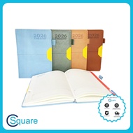 CSQUARE 2026 Leather Daily Planner for Plans 22309-7