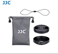JJC LH-JDC110 Lens Hood 相機鏡頭 遮光罩 連 鏡頭蓋 黑色 用於 Canon G3X Mark III