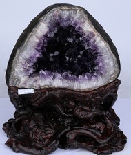 Latest arrive very nice Natural Uruguay amethyst cave/Money bag/happy/1pcs only