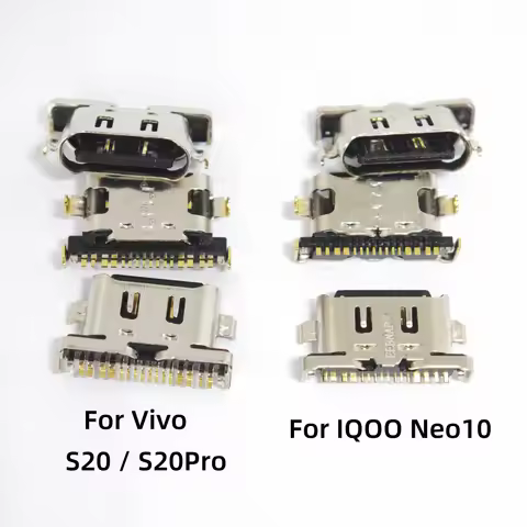 10pcs USB Charger Charging Port Dock Connector Type C For Vivo S20 Pro / iQoo Neo 10 Charging tail p