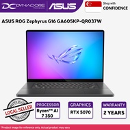 ASUS ROG Zephyrus G16 GA605KP-QR037W (AI7 350/32/1T/5070-8/16"2.5KOLED240) 2 YEARS WARRANTY