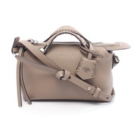 【二手】Fendi FENDI By The Way Selleria Mini 手提包 8BS098ASU2F04Y9 灰褐色皮革單肩包 女士 全新