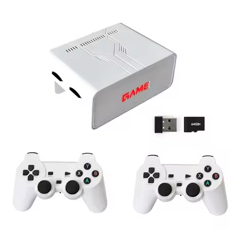 AEE7-Y7 Video Game Console 10000 Games Retro Handheld Game Console Wireless TV Game Player Support 3