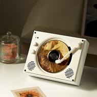 Fornuts CD Player เครื่องเล่นซีดีแบบชาร์จได้ 1800 เครื่องเล่นอัลบั้มย้อนยุคติดผนังของขวัญเสียงบลูทูธ