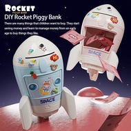Rocket Kids Piggy Bank Coin Bank