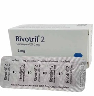 Ready stock Rivotil 2mg/ Alprax 2mg/ Zolax 0.5mg/ Imovaen 7.5mg vitamin  pill 1papan 10 BIJI Ready