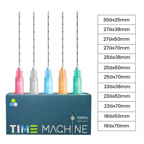 22G 23G 25G 27G 38mm/50mm/70mm Blunt Tip Micro Cannula for Derma Filler Korean Disposable Sterile Su
