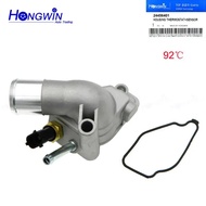 24456401 Engine Coolant Thermostat Housing + Sensor For Opel Vauxhall Astra Zafira A Vectra B C Sign