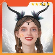 Goblin costume horn mane, festival costume horn