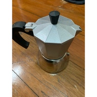 Second Hand moka pot hybrid 4 cup Silver