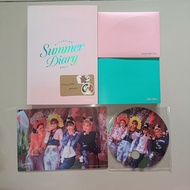 BLACKPINK 2021 SUMMER HOLIDAY DIARY DVD PHOTOBOOK JENNIE LISA ROSE JISOO