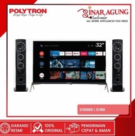 Smart Tv / Android Tv Polytron Pld-32Tag9855 (32 Inch / Digital) New