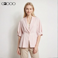 G2000 Lyocell Linen Blend Ottoman Casual Blazer