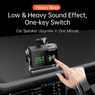 5.0 FM Transmitter Kit Dual USB Charger Mp3 Player Handsfree in Car Bluetooth N0PD