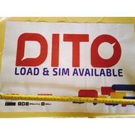 ♞dito tarpaulin only DITO load sim available