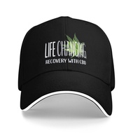Life Changing Recovery With Cbd Cannabidiol Hemp Oil Hot Print Wear Fashion Baseball Cap