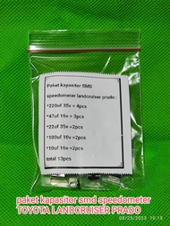 Paket kapasitor SMD speedometer TOYOTA landcruiser prado