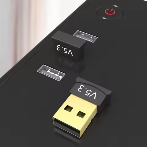 Bluetooth Transmitter USB Wireless Adapter USB Dongle Bluetooth 5.3 USB Bluetooth 5.3 Adapter Adapte