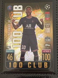 Topps Match Attax 20/21 100Club Neymar