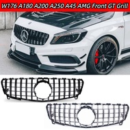 READY STOCK For Mercedes W176 A180 A200 A250 A45 AMG Facelift & Pre-Facelift GT Front Grill