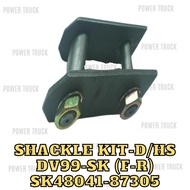SHACKLE KIT-D/HS DV99-SK (F-R) - SK48041-87305
