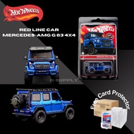 RED LINE CLUB HOT WHEELS Mercedes AMG G 63 4x4 Collectors Exclusive Diecast Truck G-Wagon Zamac 100%