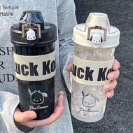New Style Water Cup ins Straw Female Student Handy Cup Simple Office Portable Plastic Cup ins Style