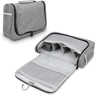 Travel Storage Bag Compatible with Dyson Airwrap Styler, Portable Travel, Gray, Hair dryer storage bag, Travel Storage Bag