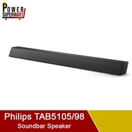 Philips TAB5105/98 Soundbar Speaker. Clearer TV Sound. Bluetooth. HDMI ARC. Safety Mark Approved. 1 