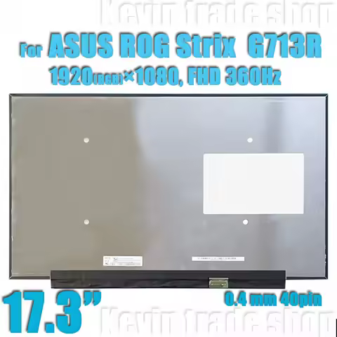 NE173FHM-NZ6 V8.0 for ASUS ROG Strix G17 G713R Laptop LCD Screen LED Display IPS Replacement panel 3
