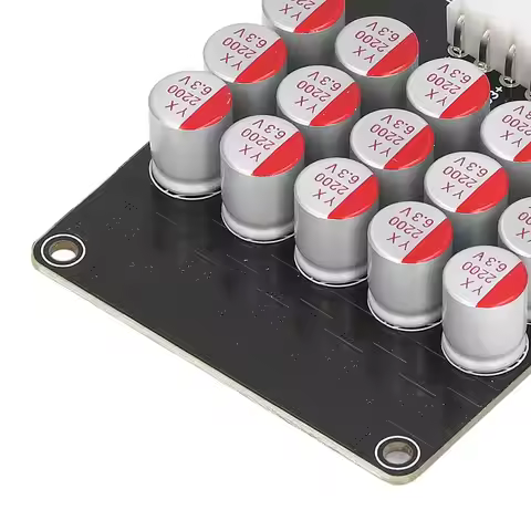 5S Active Equalizer Balancer Lifepo4 / Lipo/ LTO Battery Energy Equalization Capacitor BMS Board