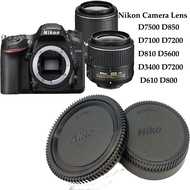 Camera body shell and rear lens cap compatible Nikon camera D7500 D850 D7100 D7200 D810 D5600 D3400 