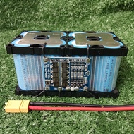 แบตเตอรี่ลิเธียม ฟอสเฟต lifepo4 ทรงสี่เหลี่ยม 4S 13 โวลท์ 32700 6A/12A  BMS 30 แอมป์ แบตเตอรี่ DIY ล