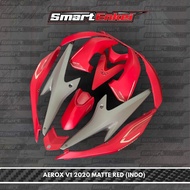 NVX155 V1 AEROX MATTE RED 2020 COVERSET ORIGINAL INDONESIA