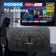 YOOGOO Original Antena TV Indoor Dalam Rumah Digital DVB-T2 High Gain 25DB Tv Amplifier Signal Booster TFL-D140