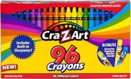 Cra-Z-Art 96ct Crayons in Flip-Top  with Sharpener